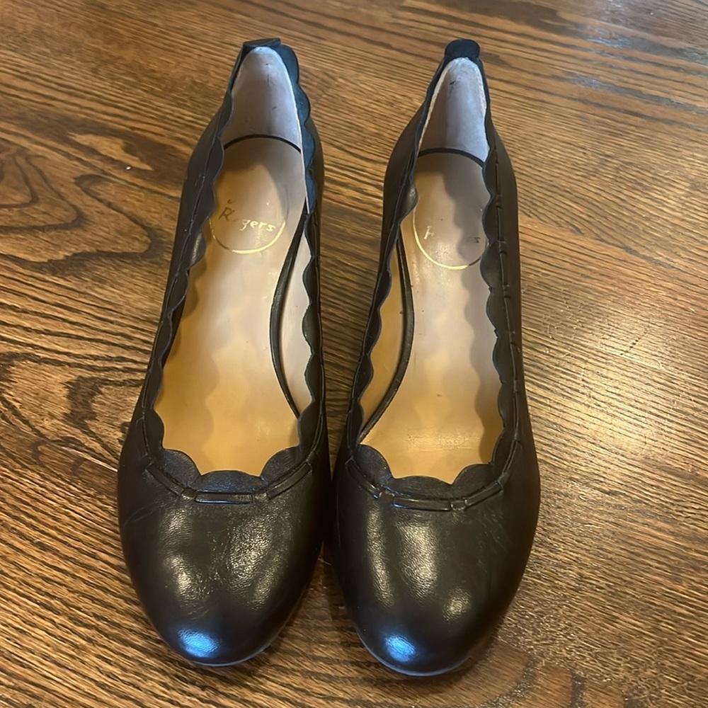 Black Jack Roger’s wedge heels. Gently used.